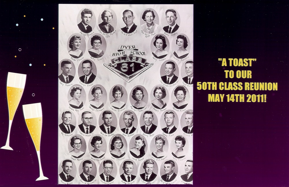 The 1961 Graduating class picture